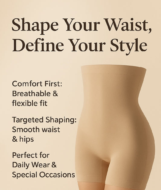 High waist boxer shapewear pants - Body Shappper
